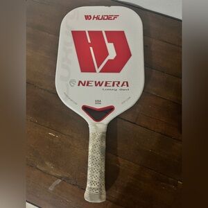 Newera Hudef Luxury Gen1 Pickleball Paddle - Red and White